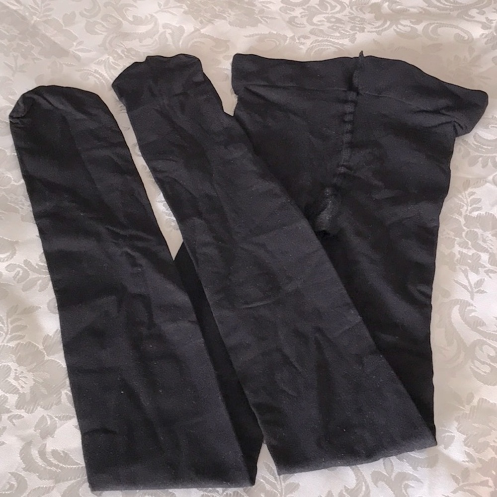 Women’s black pantyhose.   New